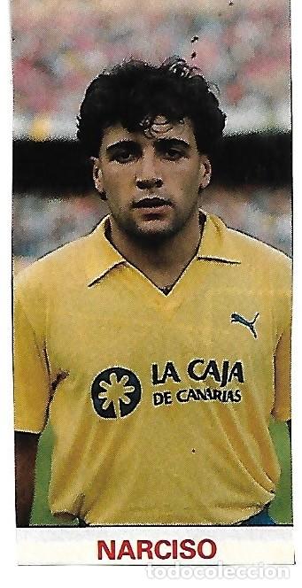 Collectionnisme sportif: UNI&Oacute;N DEPORTIVA LAS PALMAS: Recorte de NARCISO. 1987