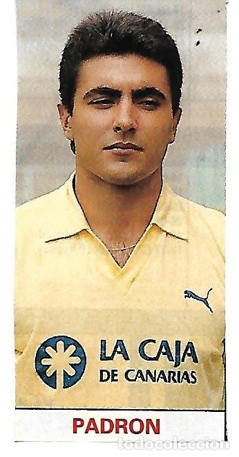 Sammelleidenschaft Sport: UNI&Oacute;N DEPORTIVA LAS PALMAS: Recorte de PADR&Oacute;N. 1987