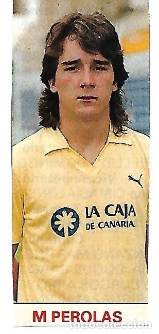 Sammelleidenschaft Sport: UNI&Oacute;N DEPORTIVA LAS PALMAS: Recorte de M. PEROLAS. 1987