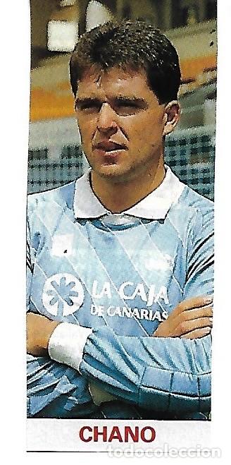 Sammelleidenschaft Sport: UNI&Oacute;N DEPORTIVA LAS PALMAS: Recorte de CHANO. 1987