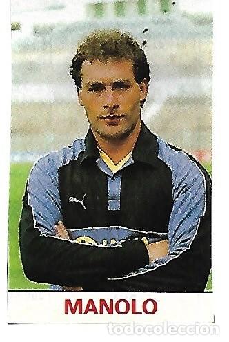 Sammelleidenschaft Sport: UNI&Oacute;N DEPORTIVA LAS PALMAS: Recorte de MANOLO. 1987