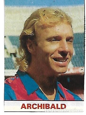 Sammelleidenschaft Sport: BAR&Ccedil;A: Recorte de Steve Archibald. 1987