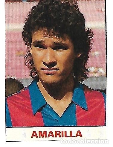 Sammelleidenschaft Sport: BAR&Ccedil;A: Recorte de Ra&uacute;l AMARILLA. 1987