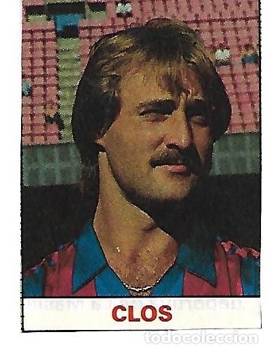 Sammelleidenschaft Sport: BAR&Ccedil;A: Recorte de Paco CLOS. 1987