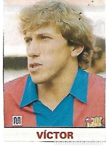 Sammelleidenschaft Sport: BAR&Ccedil;A: Recorte de V&Iacute;CTOR MU&Ntilde;OZ. 1987