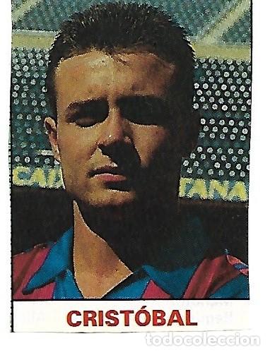 Sammelleidenschaft Sport: BAR&Ccedil;A. Recorte de CRIST&Oacute;BAL Parralo. 1987