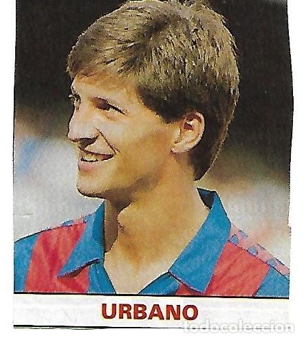 Sammelleidenschaft Sport: BAR&Ccedil;A: Recorte de URBANO. 1987