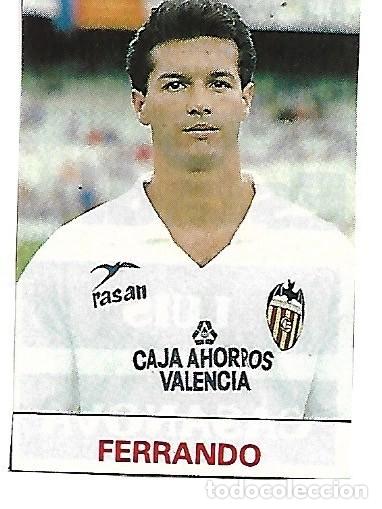 Coleccionismo deportivo: VALENCIA CF: Recorte de FERRANDO. 1987 - Foto 1