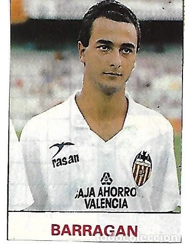 Coleccionismo deportivo: VALENCIA CF: Recorte de BARRAG&Aacute;N. 1987 - Foto 1