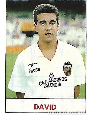 Coleccionismo deportivo: VALENCIA CF: Recorte de DAVID. 1987 - Foto 1