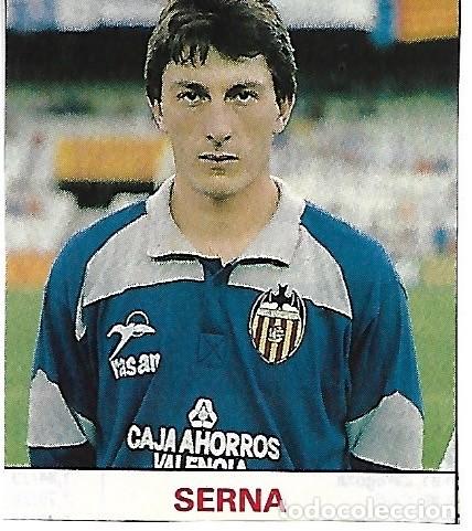Coleccionismo deportivo: VALENCIA CF: Recorte de SERNA. 1987 - Foto 1
