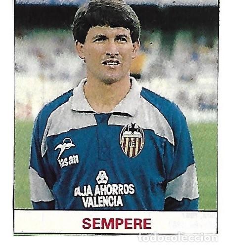 Coleccionismo deportivo: VALENCIA CF: Recorte de SEMPERE. 1987 - Foto 1