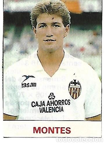 Coleccionismo deportivo: VALENCIA CF: Recorte de MONTES. 1987 - Foto 1