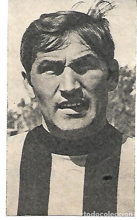 Collectionnisme sportif: INTERNAZIONALE ( INTER ) DE MIL&Aacute;N: Recorte de Tarcisio BURGNICH. 1970