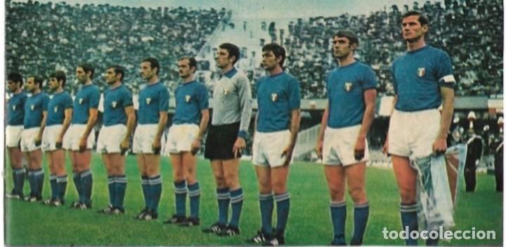 Collectionnisme sportif: SELECCI&Oacute;N DE F&Uacute;TBOL DE ITALIA: Gran recorte de 1970