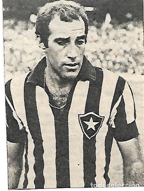 Collectionnisme sportif: BOTAFOGO ( BRASIL ) . Recorte de GERSON. 1970