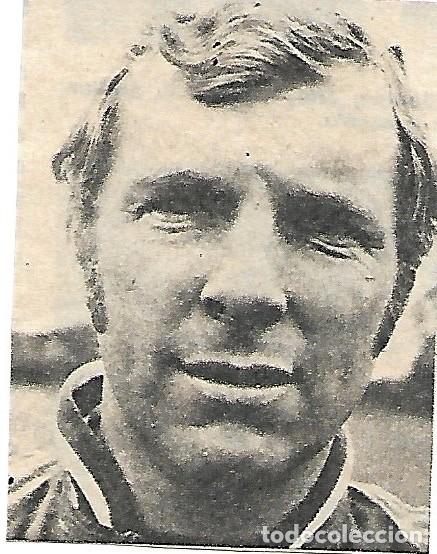 Collectionnisme sportif: SELECCI&Oacute;N DE F&Uacute;TBOL DE INGLATERRA: Recorte de Bobby MOORE. 1970