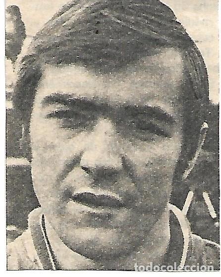 Collectionnisme sportif: SELECCI&Oacute;N DE F&Uacute;TBOL DE INGLATERRA y LEEDS UNITED: Recorte de Terry COOPER. 1970
