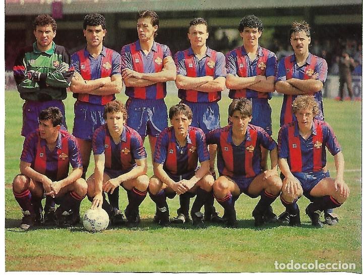 Collectionnisme sportif: BARCELONA ATL&Eacute;TICO: Recorte de un equipo de 1987