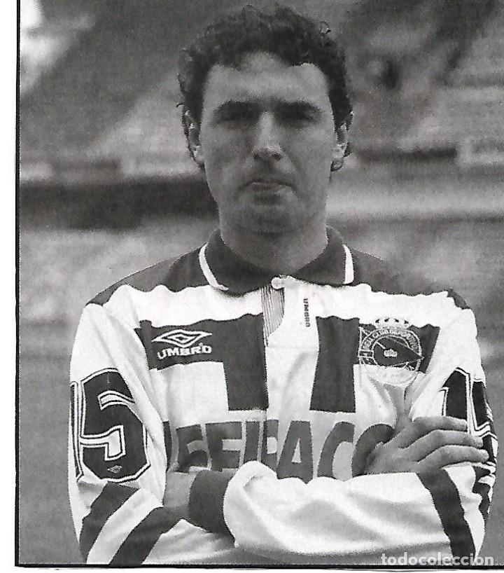 Collectionnisme sportif: DEPORTIVO DE LA CORU&Ntilde;A: Recorte de Ricardo SERNA