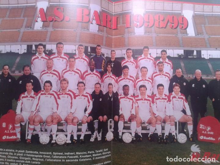Coleccionismo deportivo: POSTER BARI 98-99 - Foto 1