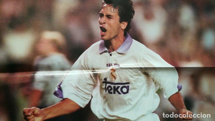 Coleccionismo deportivo: POSTER RA&Uacute;L AS REAL MADRID - Foto 1