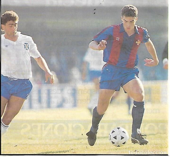 Collectionnisme sportif: BAR&Ccedil;A. Recorte de Guillermo AMOR en el B