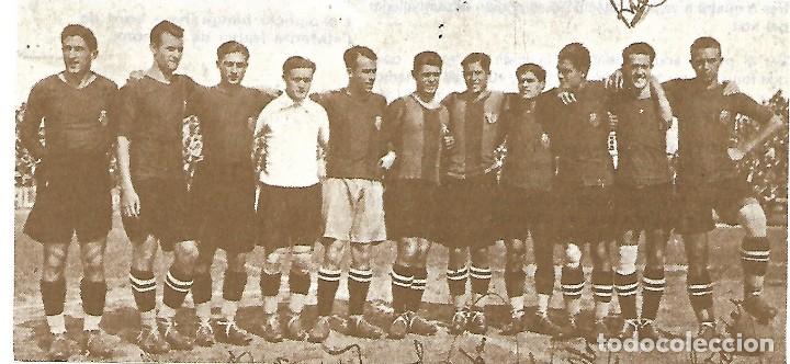 Collectionnisme sportif: BAR&Ccedil;A: Recorte del equipo Campe&oacute;n de Copa en 1928