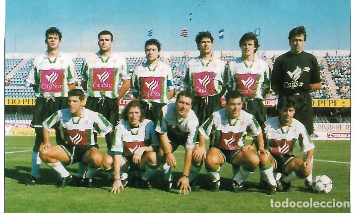 Collectionnisme sportif: C&Oacute;RDOBA CF: Recorte de un equipo de finales de los a&ntilde;os 90