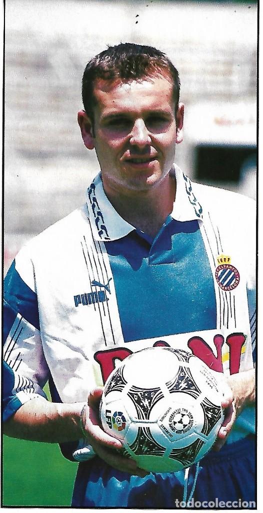 Collectionnisme sportif: RCD ESPA&Ntilde;OL: Gran recorte de Nicol&aacute;s OUEDEC