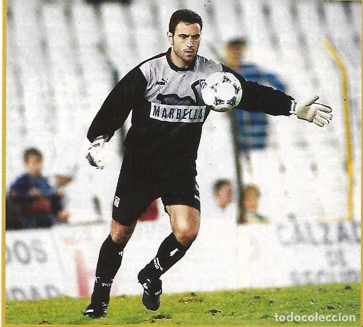Collectionnisme sportif: ATL&Eacute;TICO DE MADRID: Recorte de MOLINA en acci&oacute;n