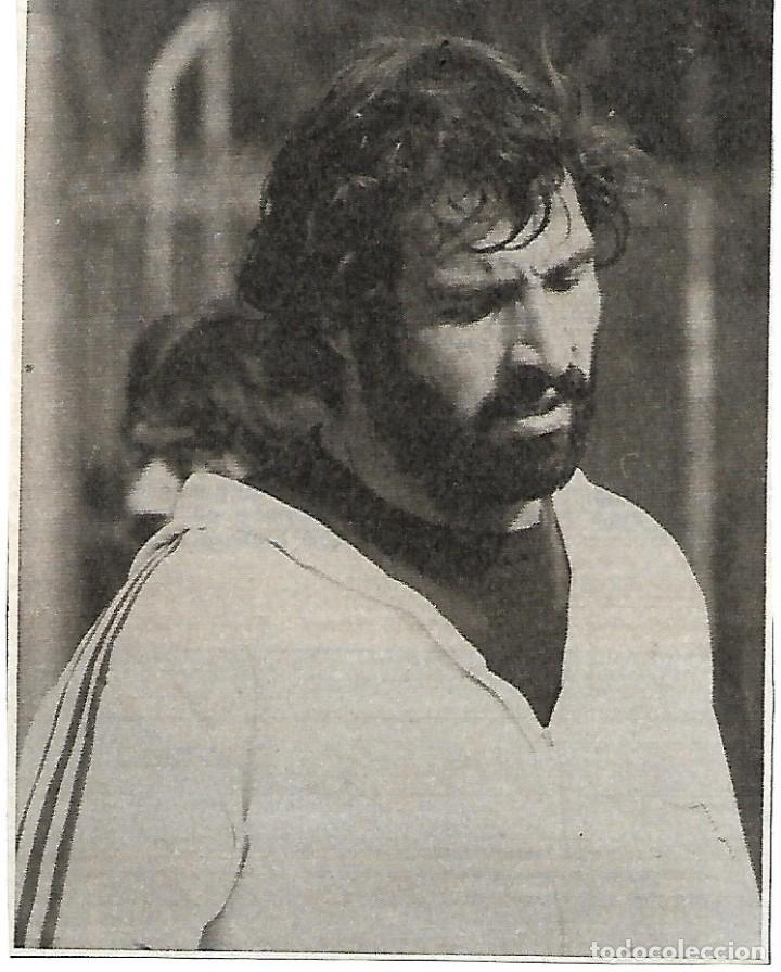 Collectionnisme sportif: BAR&Ccedil;A: Recorte de JUANJO ENR&Iacute;QUEZ 1979