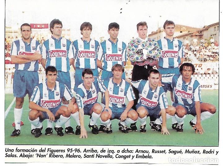 Collectionnisme sportif: UE. FIGUERES: Recorte de la temporada 95-96