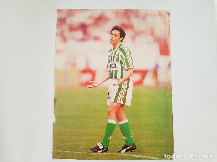 Collectionnisme sportif: P&oacute;ster de PIER (REAL BETIS) Revista L&iacute;der 23x29,5