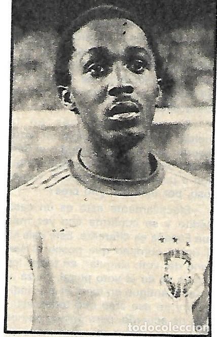 Collectionnisme sportif: SELECCI&Oacute;N DE F&Uacute;TBOL DE BRASIL: Recorte de AMARAL. 1980
