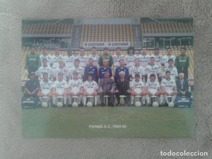 Coleccionismo deportivo: POSTAL PARMA 94-95 - Foto 1