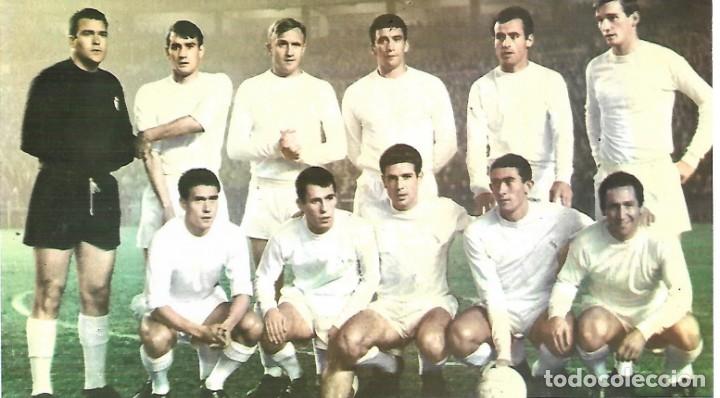 Sammelleidenschaft Sport: REAL MADRID: Recorte de un equipo de la temporada 64-65, Campeones de Liga