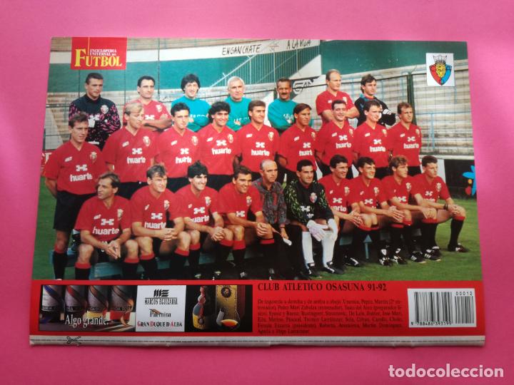 Sammelleidenschaft Sport: MINI POSTER CA OSASUNA 91/92 PLANTILLA FUTBOL LIGA TEMPORADA 1991/1992 LAMINA
