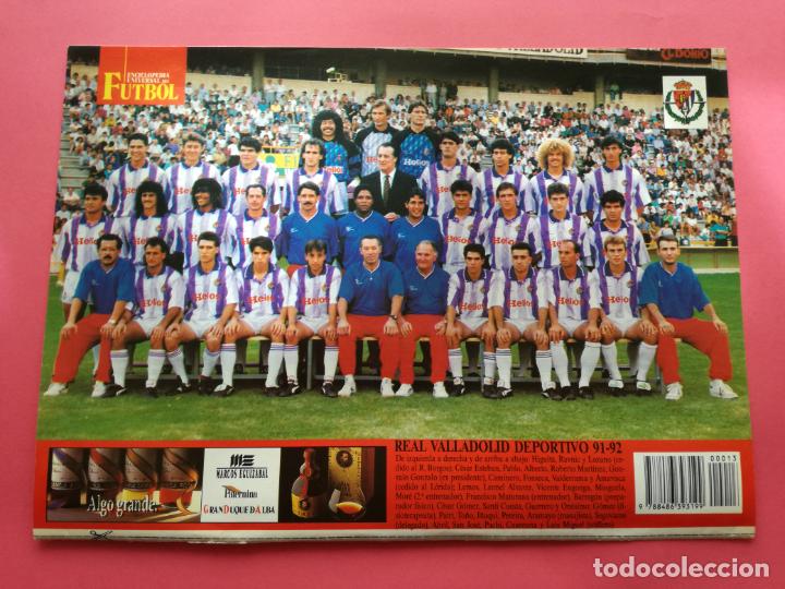 Sammelleidenschaft Sport: MINI POSTER REAL VALLADOLID 91/92 PLANTILLA FUTBOL LIGA TEMPORADA 1991/1992 LAMINA