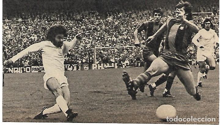 Sammelleidenschaft Sport: REAL MADRID: Recorte de Paul BREITNER en acci&oacute;n