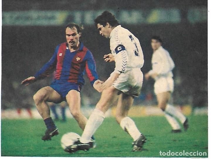 Sammelleidenschaft Sport: BAR&Ccedil;A Y REAL MADRID: Recorte de Ram&oacute;n Mar&iacute;a CALDER&Eacute; y Jos&eacute; Antonio CAMACHO