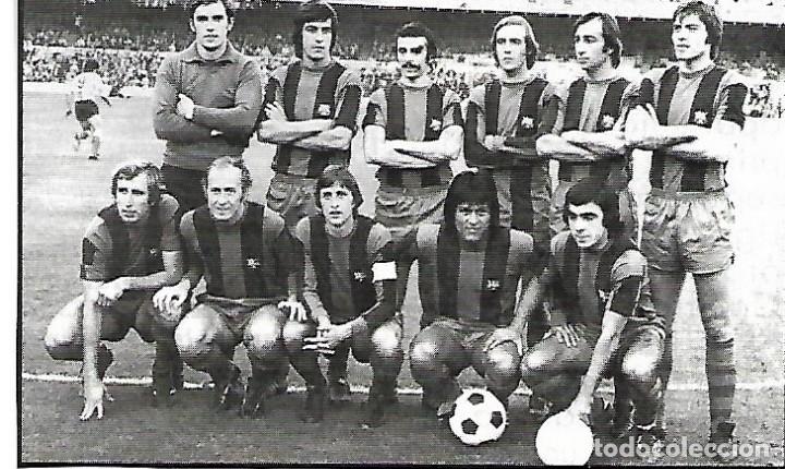 Sammelleidenschaft Sport: BAR&Ccedil;A: Recorte de un equipo de la temporada 75-76