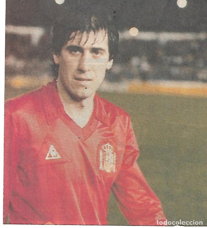 Sammelleidenschaft Sport: SELECCI&Oacute;N ESPA&Ntilde;OLA DE F&Uacute;TBOL: Recorte de Manu SARABIA