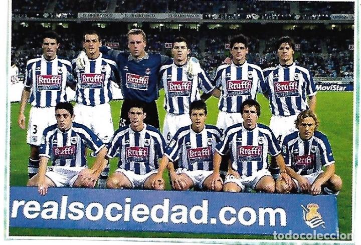 Sammelleidenschaft Sport: REAL SOCIEDAD: Recorte de un equipo de la temporada 2002-03