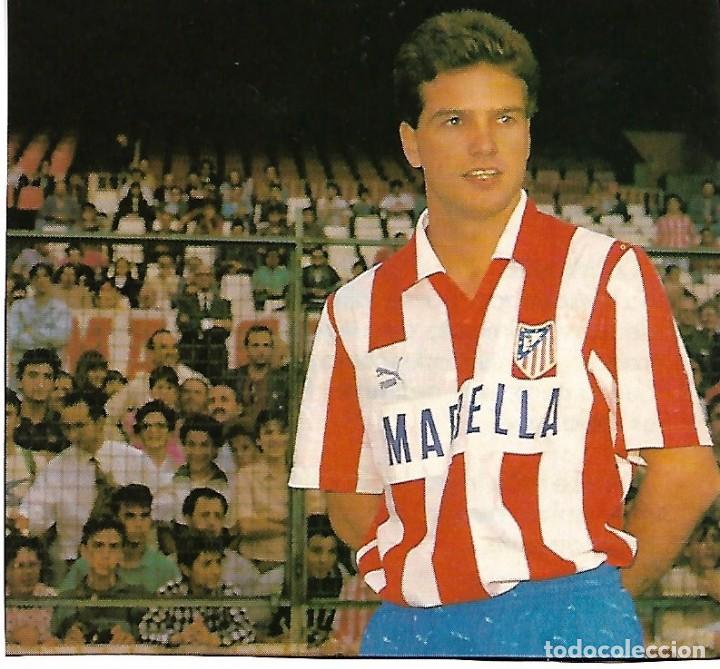 Sammelleidenschaft Sport: ATL&Eacute;TICO DE MADRID: Recorte de LU&Iacute;S GARC&Iacute;A