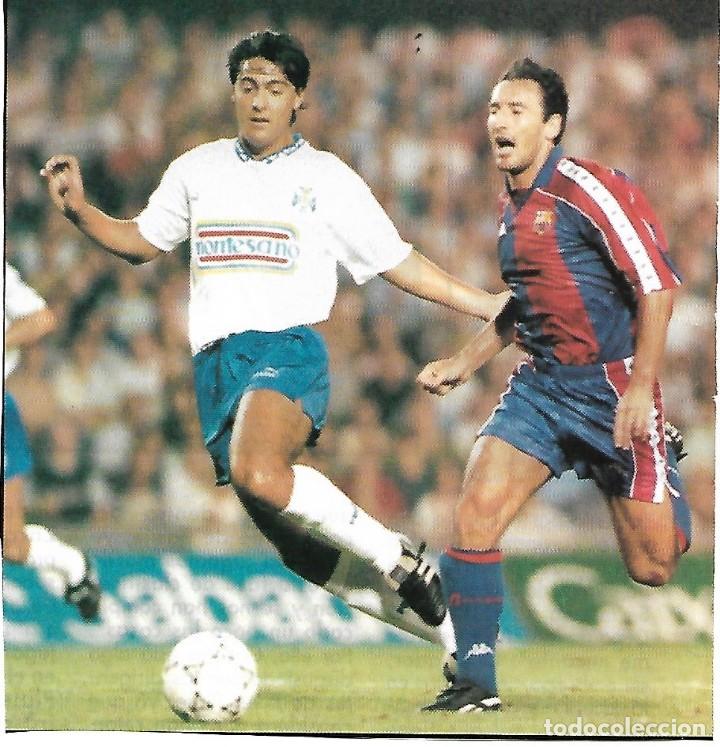 Sammelleidenschaft Sport: BAR&Ccedil;A: Recorte de TXIKI BEGIRIST&Aacute;IN en acci&oacute;n