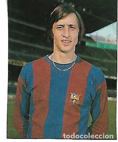 Coleccionismo deportivo: BAR&Ccedil;A: Recorte de Johan CRUYFF con collar - Foto 1