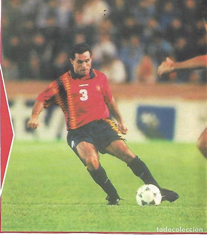 Collectionnisme sportif: SELECCI&Oacute;N ESPA&Ntilde;OLA: Recorte de SERGI Barju&aacute;n en acci&oacute;n