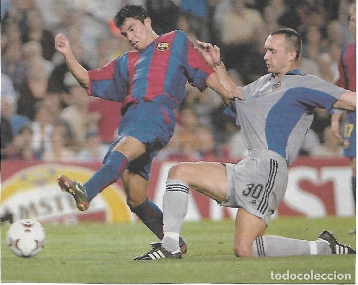 Coleccionismo deportivo: BAR&Ccedil;A: Gran recorte de Javier SAVIOLA - Foto 1