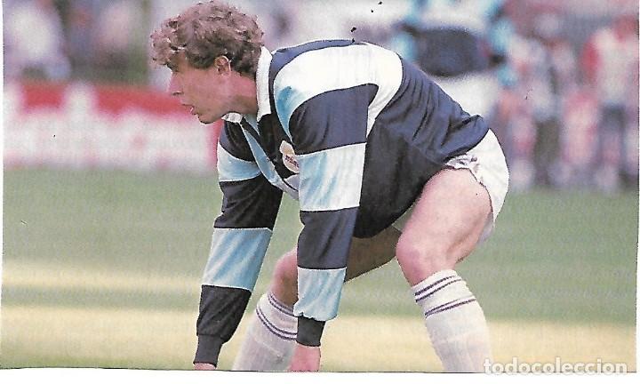 Collectionnisme sportif: REAL MADRID: Recorte de Emilio BUTRAGUE&Ntilde;O con chandal